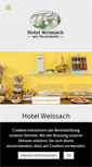 Mobile Screenshot of hotelweissach.de